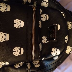 Star Wars Storm Trooper. Leather backpack